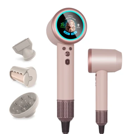 2000W High-Speed Hair Dryer with Animated Display