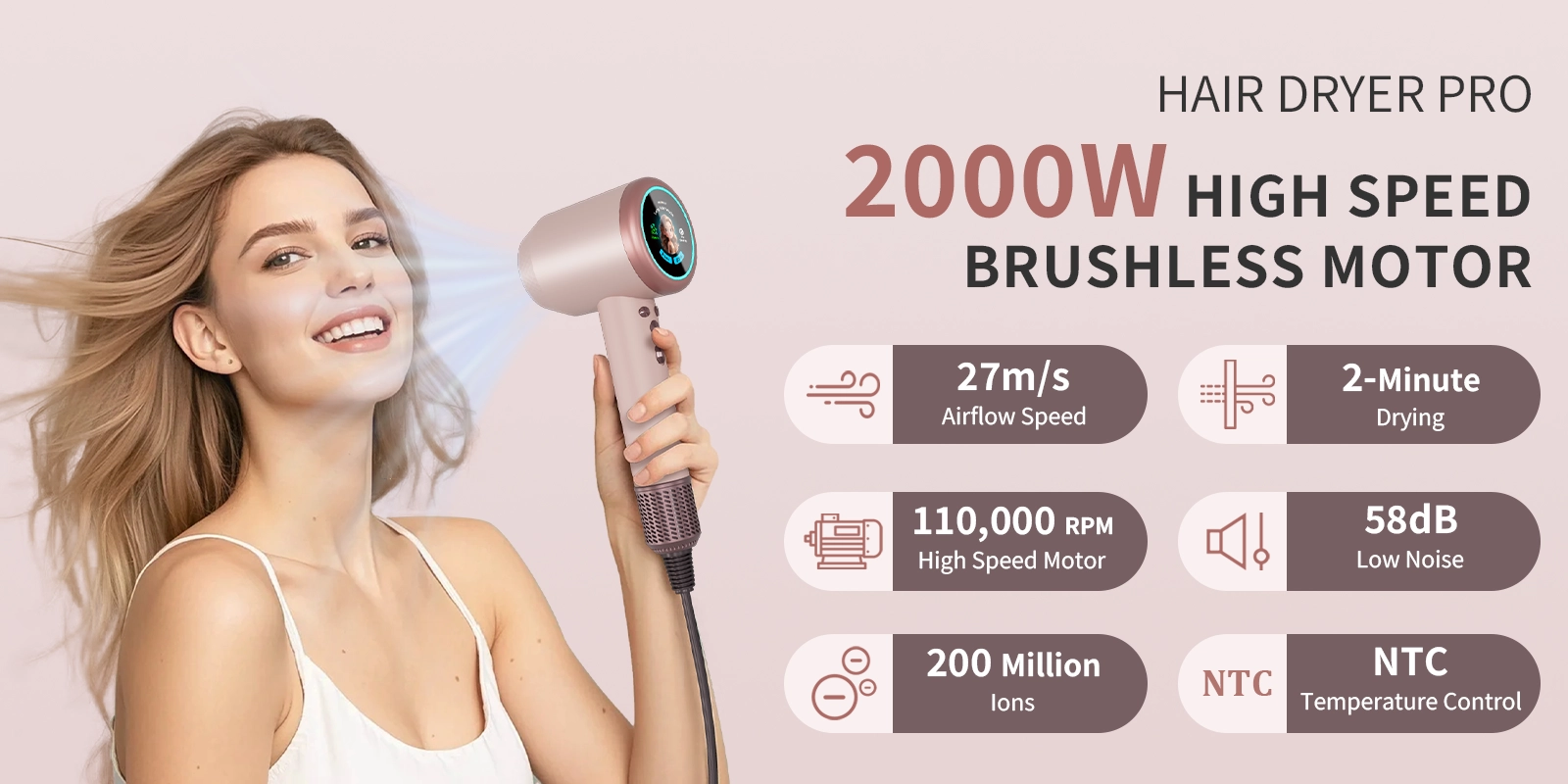 High-Speed Hair Dryer